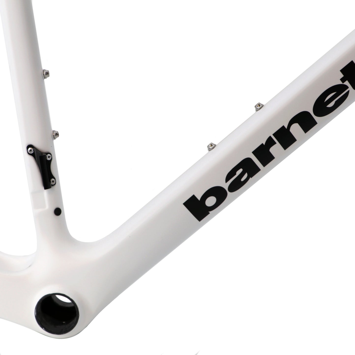 BRC-01 Carbon Fahrradrahmen, weiß, schwarz