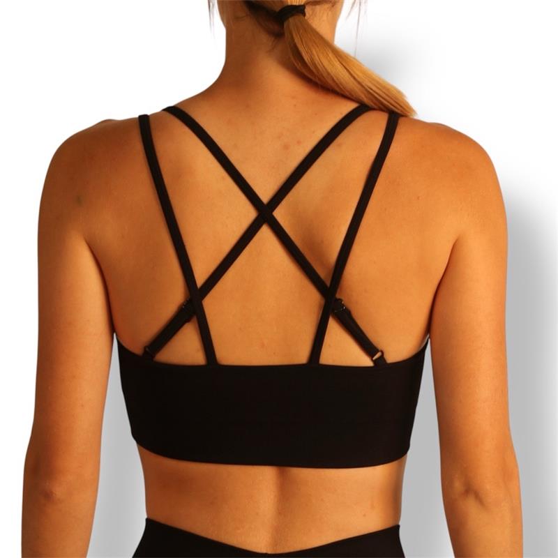AT-010 Schwarzes Sporttop