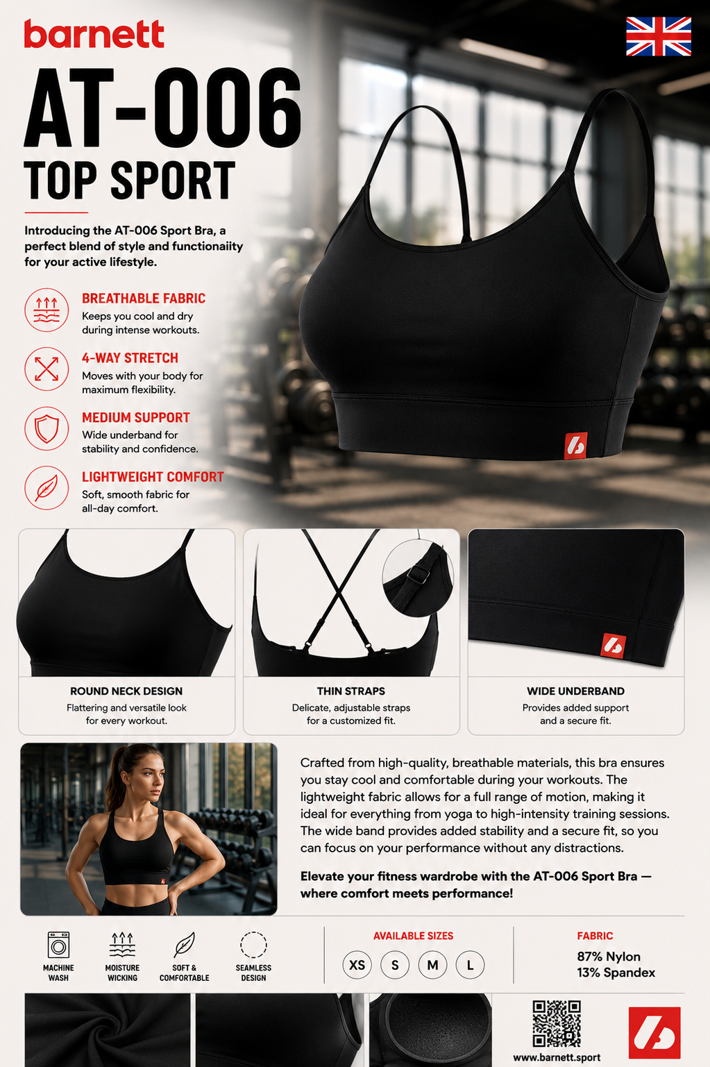 AT-006 TOP Sport Schwarz