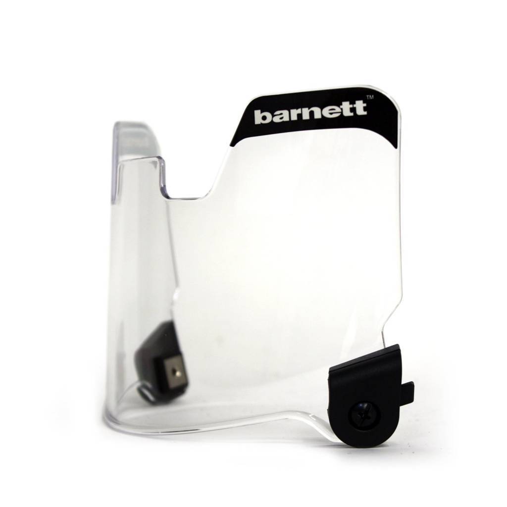 Barnett 2-teiliges Set American Football Helmvisier (Klar + Gold)