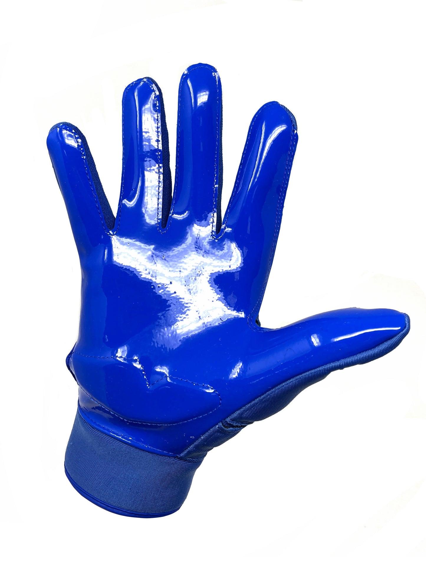 Guanti da football americano FLG-03 Linemen Pro, OL, DL, blu