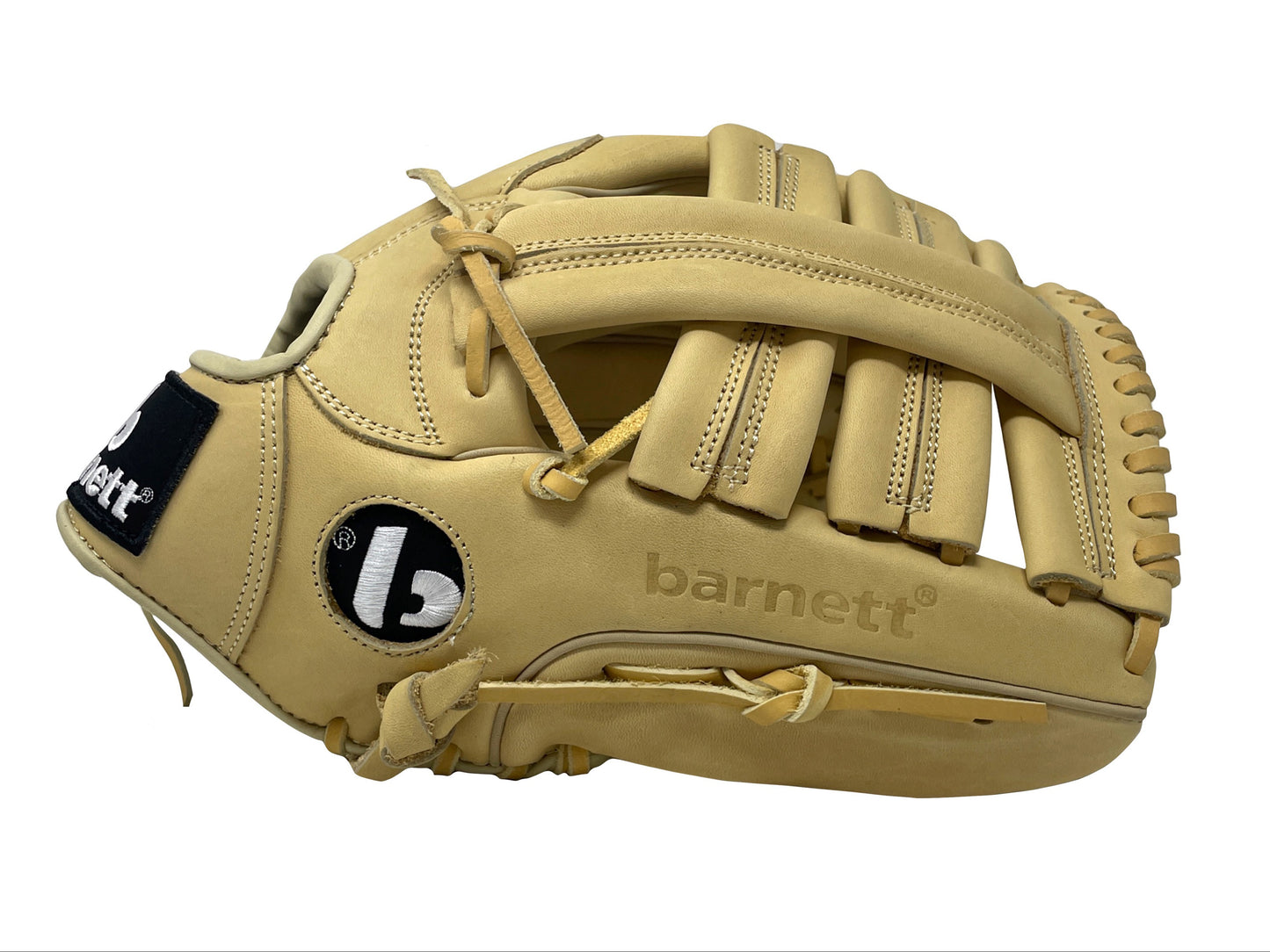 FL-130 Professioneller Baseballhandschuh, Vollnarbenleder, Outfield, Softball, 13'', Beige