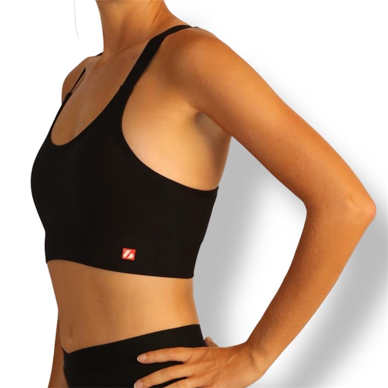 AT-011 Schwarzes Sporttop