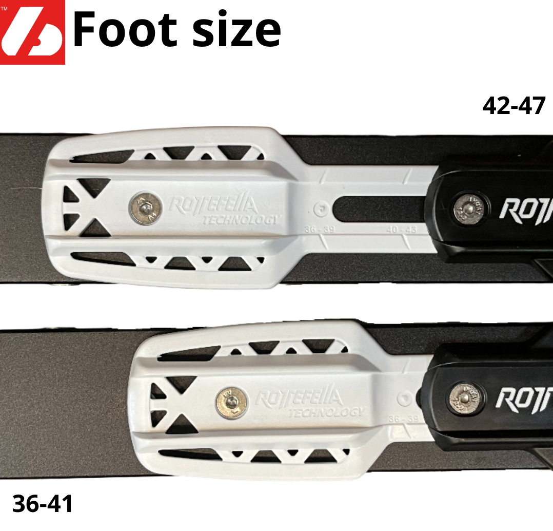 RCE-650 fixations NNN Ski roue