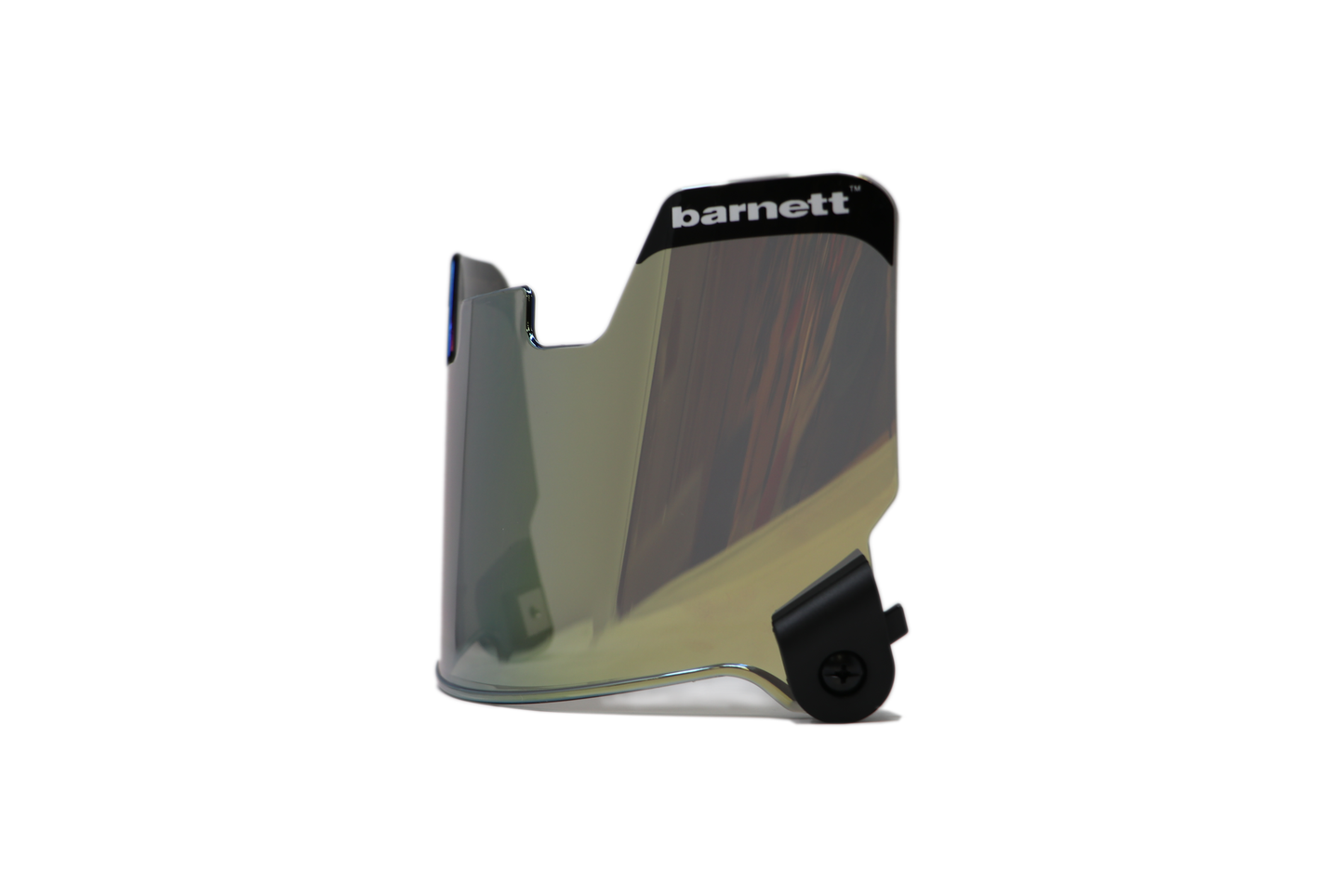 Barnett 2-teiliges Set American Football Helmvisier (Klar + Gold)