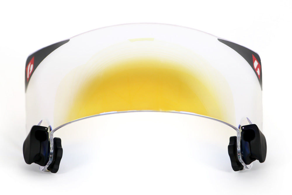 Visiera rigida REVE ER098 per casco Speed ​​Flex, Blu