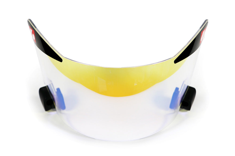 Visiera rigida REVE ER098 per casco Speed ​​Flex, Blu