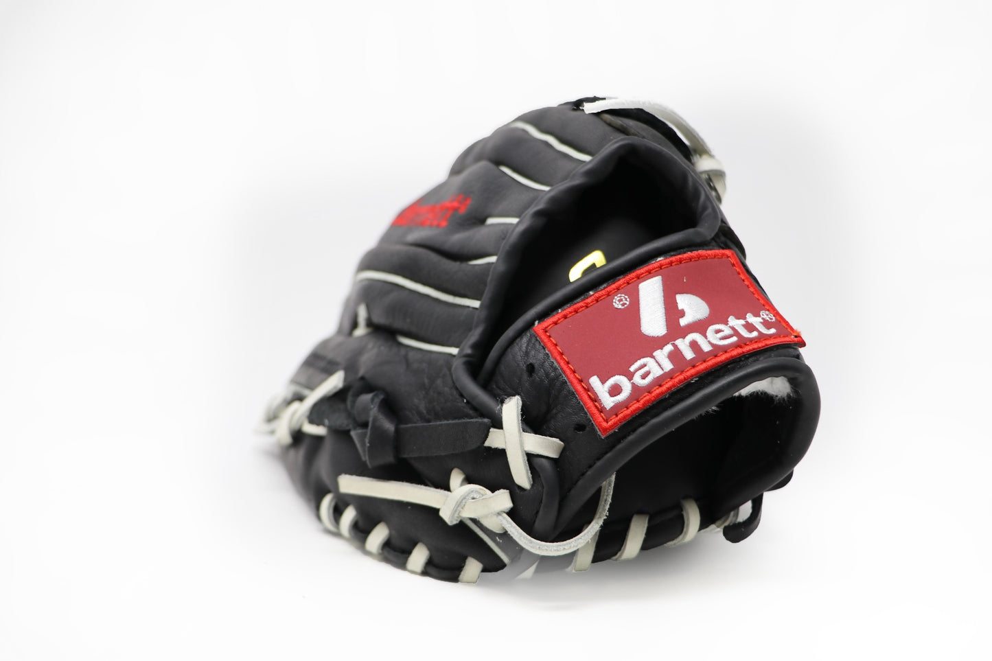 GL-120 12" Outfield-Wettkampf-Baseballhandschuh aus Leder, Schwarz