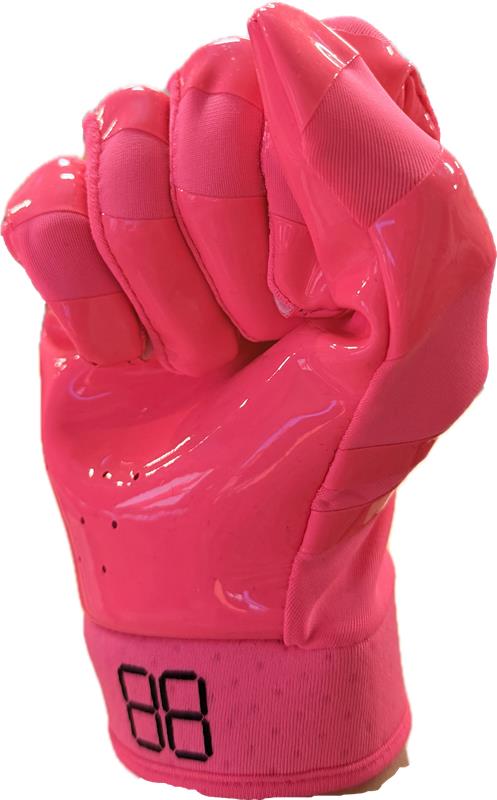 FRG-03 Junior Receiver Footballhandschuhe, Pink