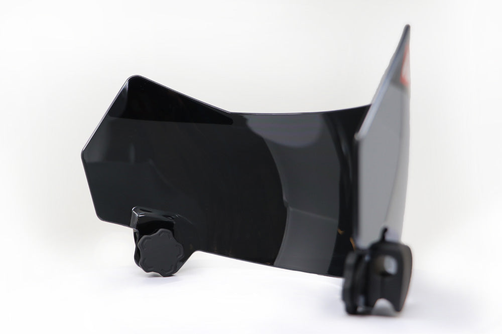 Visière rigide REVE ER098 pour casque Speed Flex, Chrome
