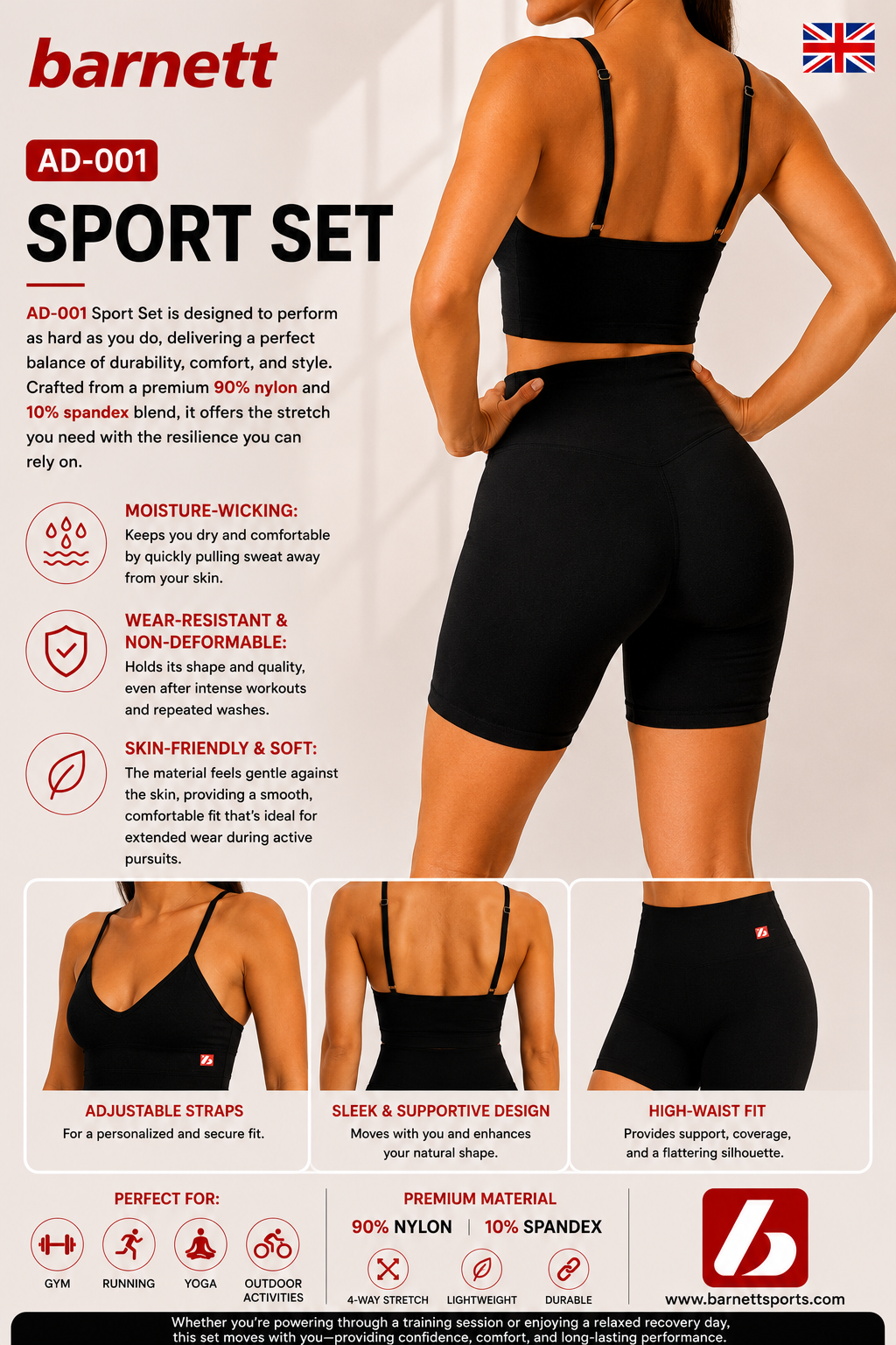AD-001 Ensemble de sport