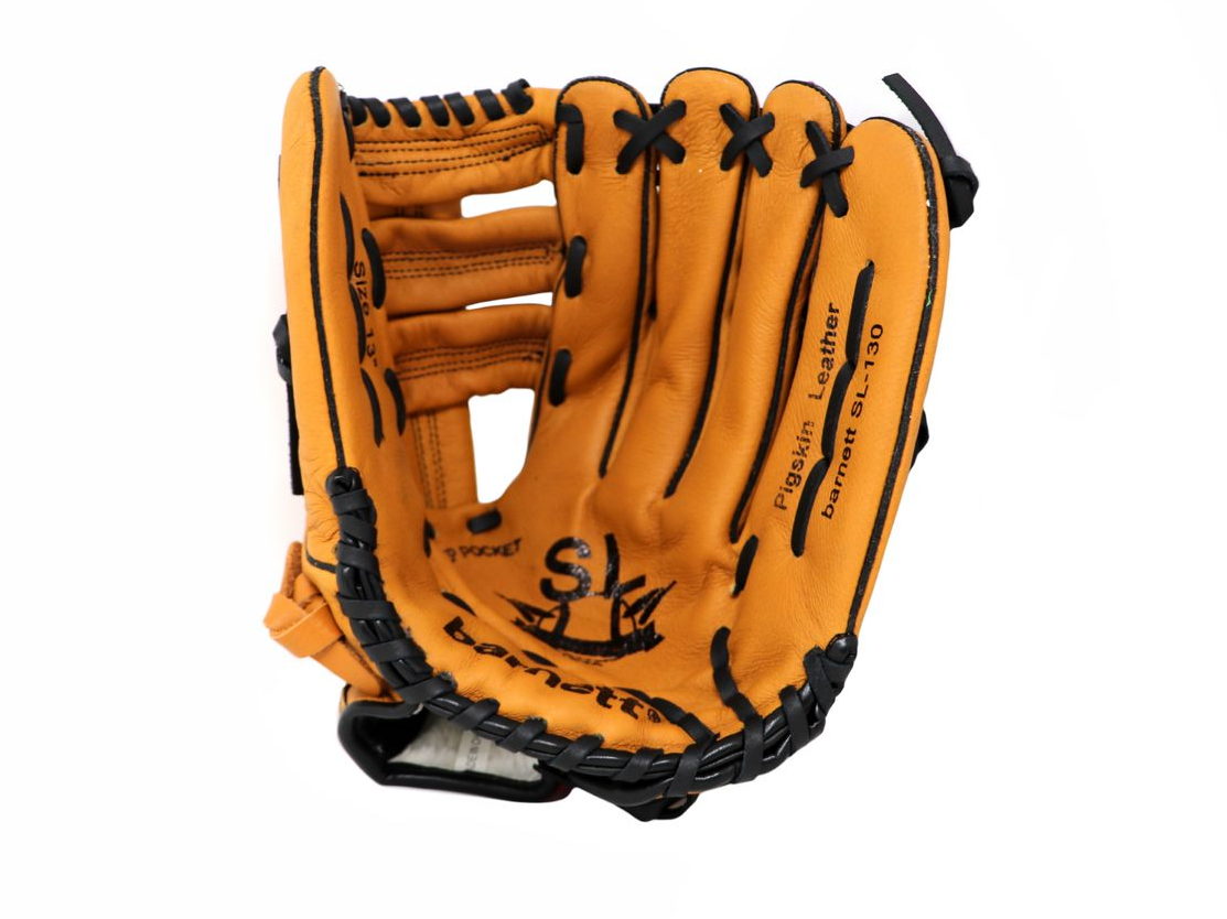 Guanto da baseball in pelle da esterno SL-130, 13" marrone