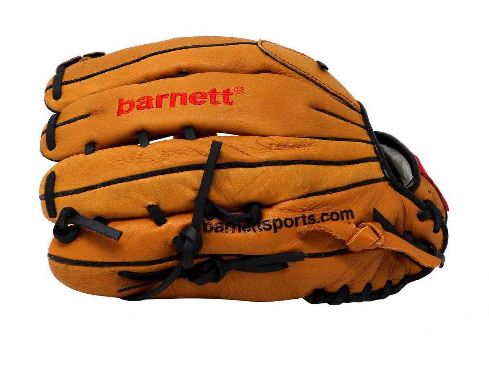 Guanto da baseball in pelle da esterno SL-127, 12,7" marrone