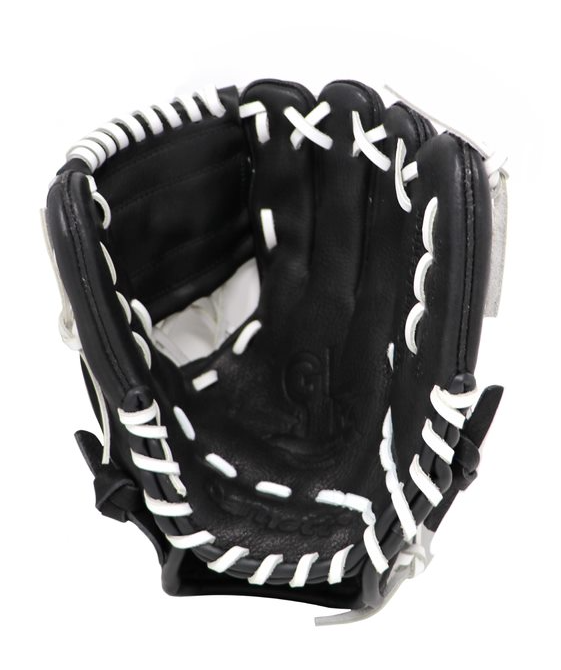 Guanto da baseball in pelle GL-110, 11 pollici, interno, nero