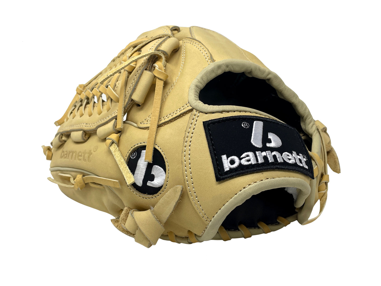 FL-125 Kiváló Minőségű Bőr Baseball Kesztyű Belső/Külső Mezőny/Dobójátékosoknak, 12,5" Bézs