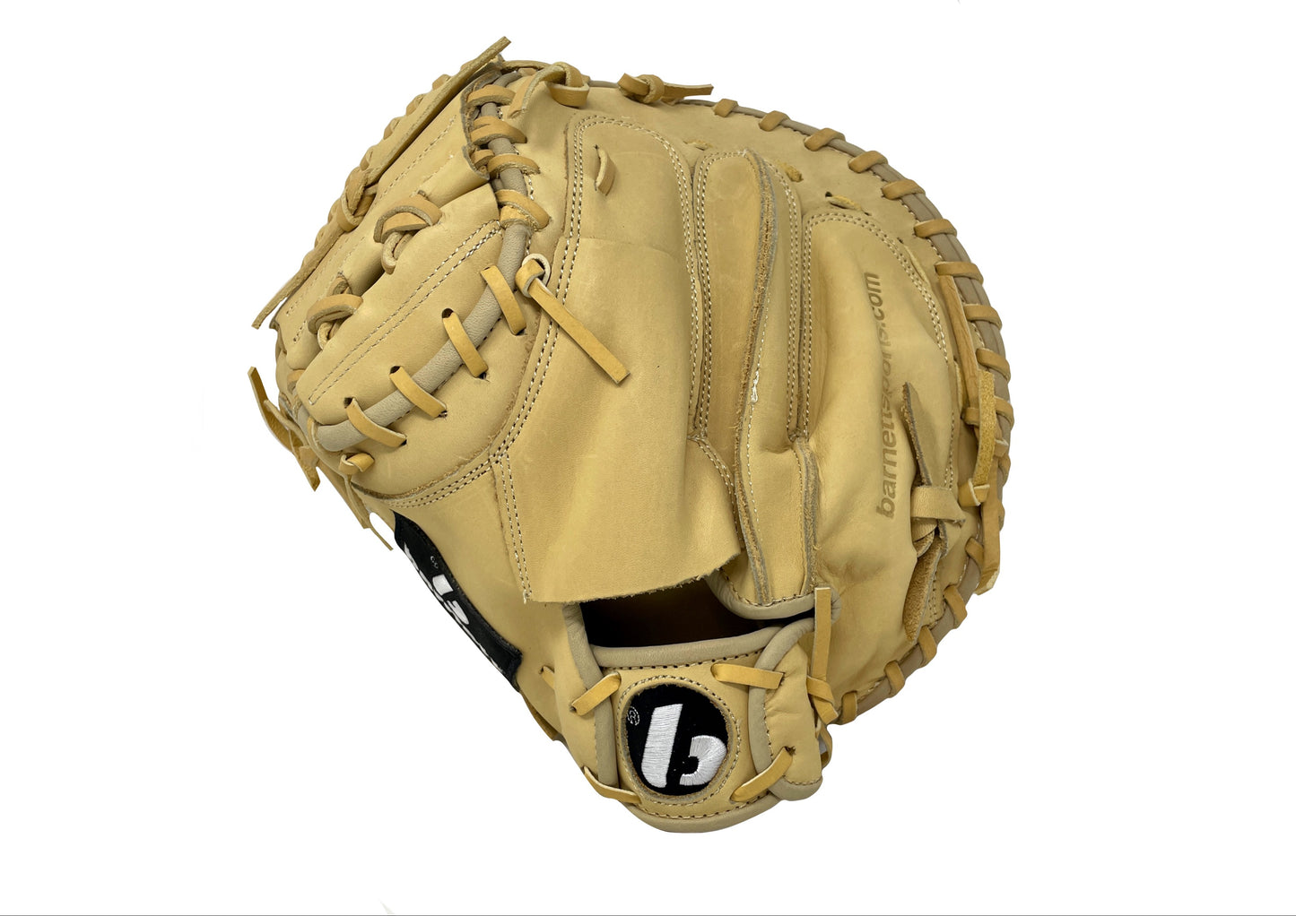 FL-203 Softballhandschuh aus hochwertigem Leder Catcher, beige