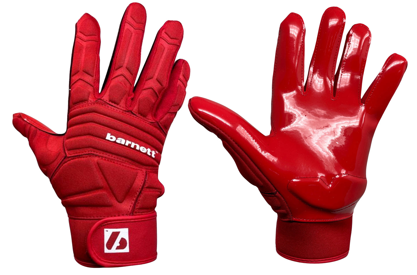 Rokavice za ameriški nogomet FLG-03 Linemen Pro, OL, DL, rdeče