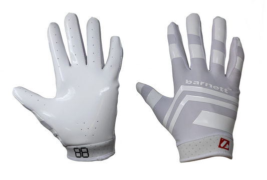 FRG-03 gants de football américain de pro receveur, RE,DB,RB, Blanc