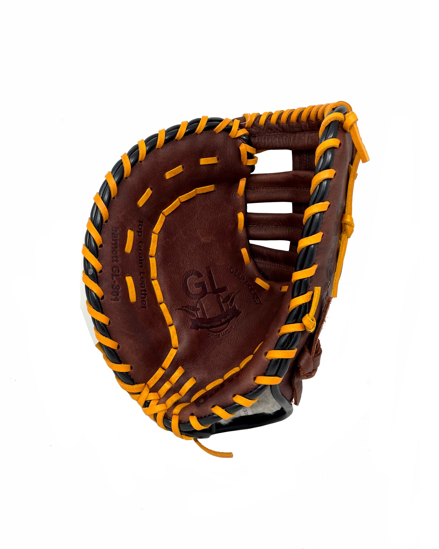 GL-301 Läderhandske för First Baseball i Vuxenmodell, Brun