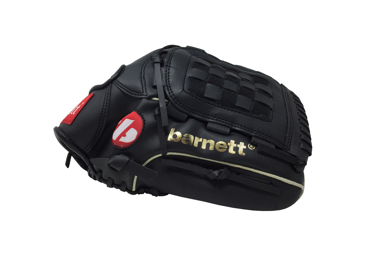 JL-125 OUTFIELD PU Anfänger-Baseballhandschuh 12,5" Schwarz