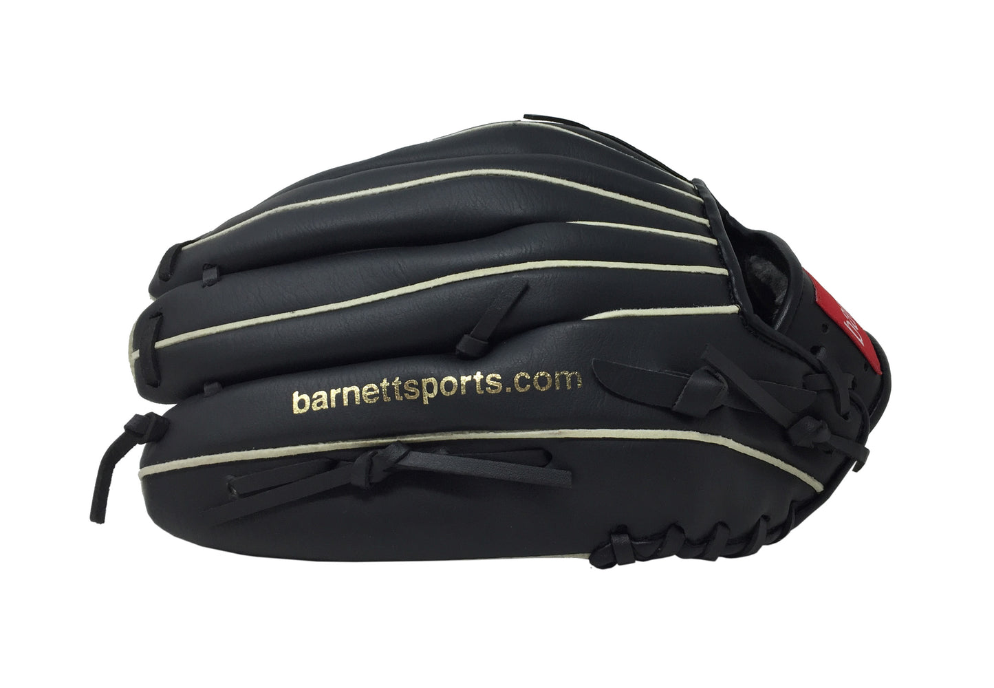 JL-125 OUTFIELD PU Anfänger-Baseballhandschuh 12,5" Schwarz