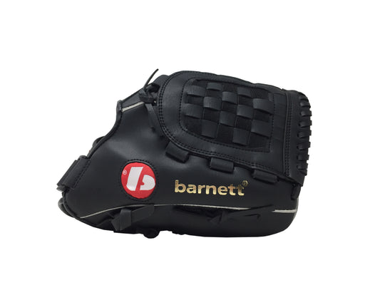 JL-120 Outfield PU kezdő baseball kesztyű, 12" fekete
