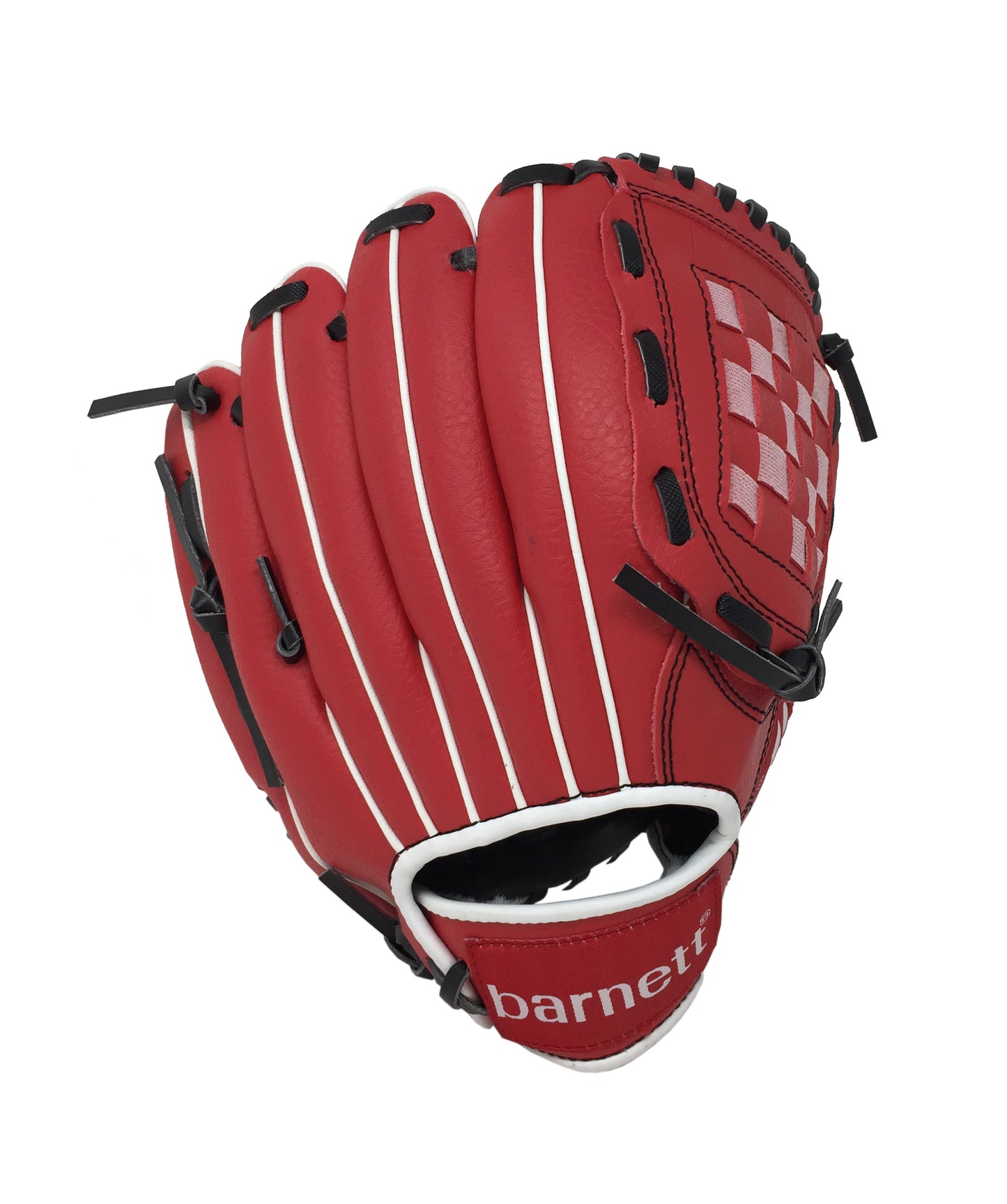 JL-105 – Baseballhandschuh, Außenfeld, Polyurethan, Größe 10,5 Zoll, rot