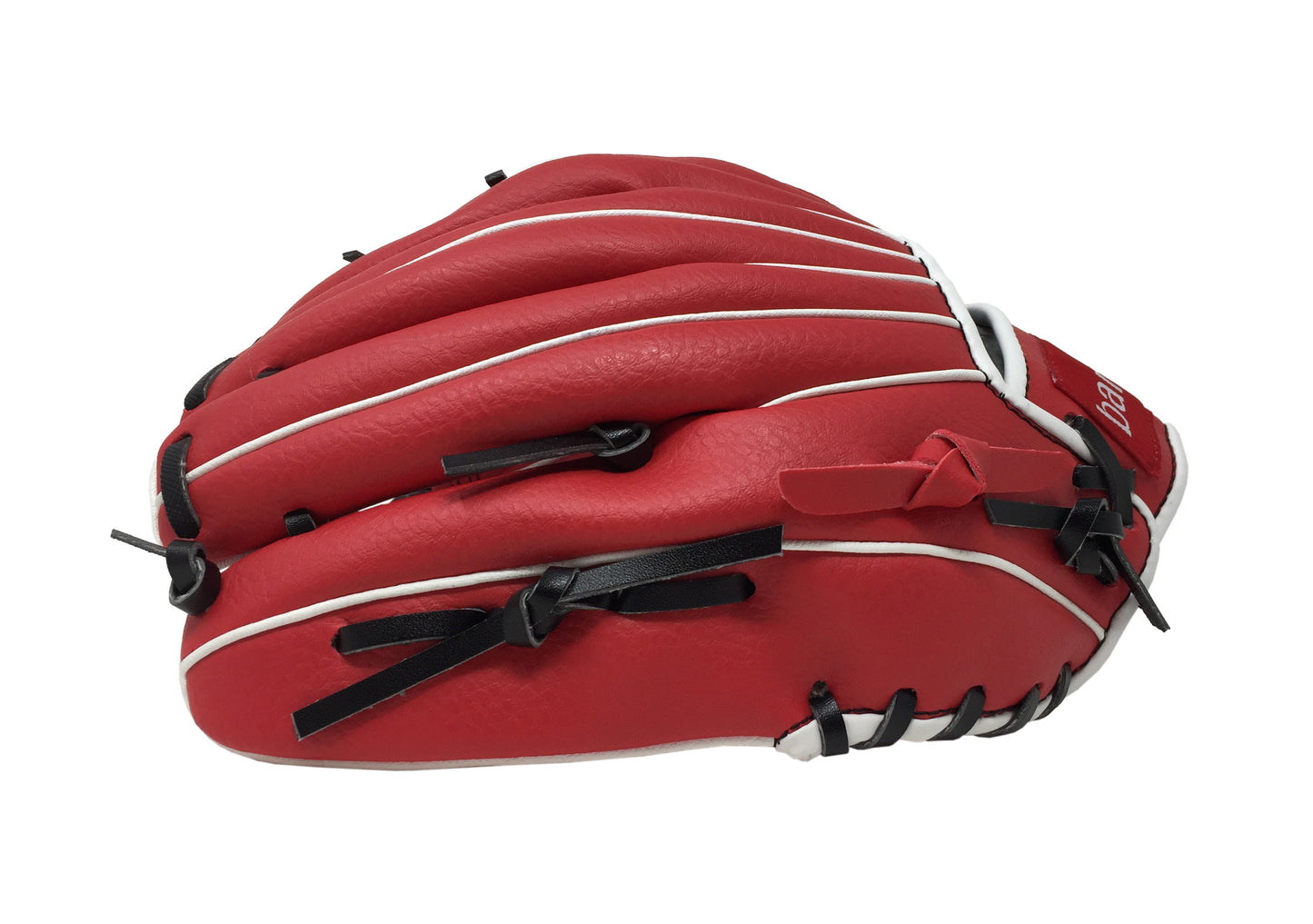 JL-115 – Baseballhandschuh, Außenfeld, Polyurethan, Größe 11,5", ROT