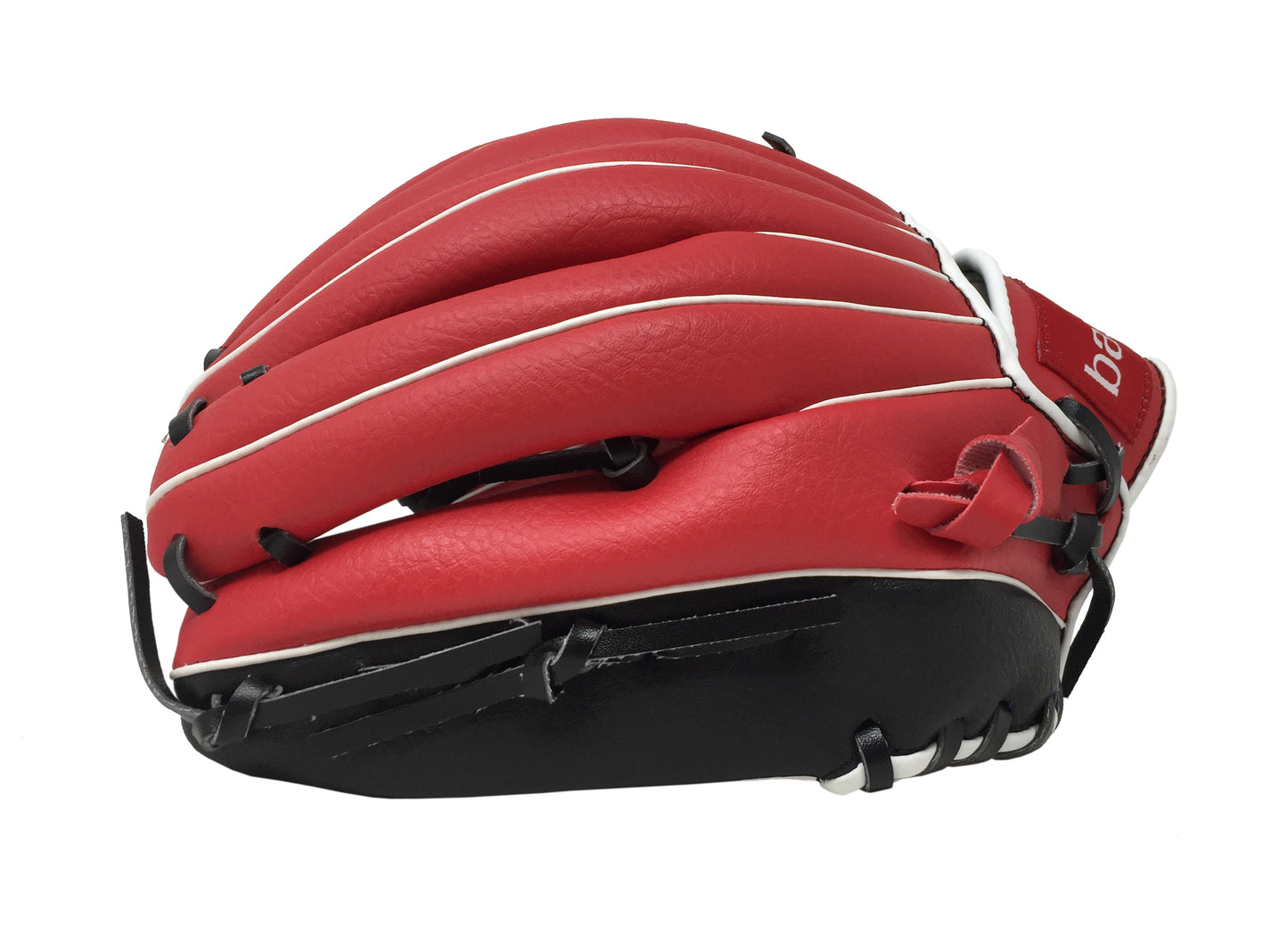 JL-120 – Baseballhandschuh, Außenfeld, Polyurethan, Größe 12 Zoll, Rot