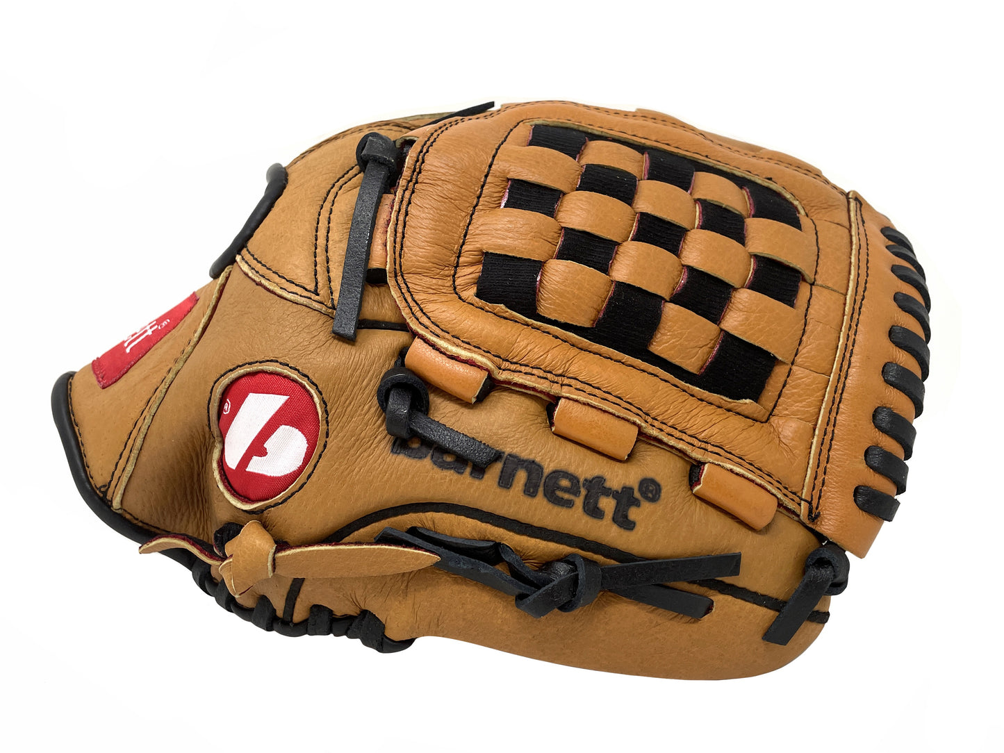 Guanto da baseball in pelle SL-120 da interno/esterno, 12" Marrone