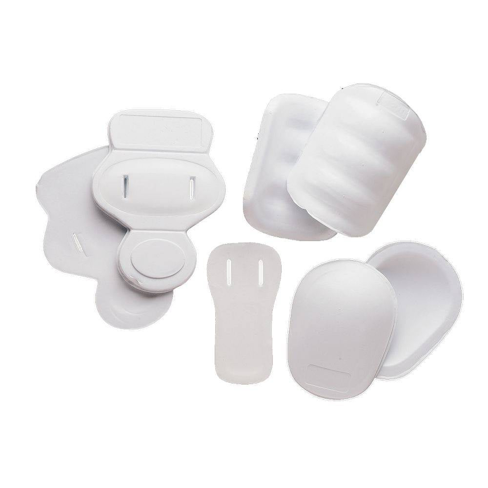 FKJ-01 Kit de protección de 7 piezas, talla única, blanco
