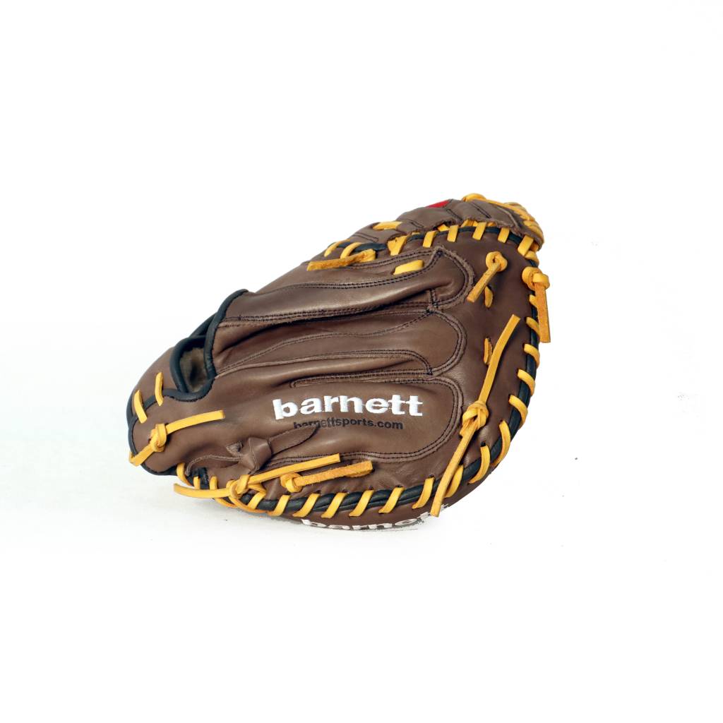 GL-202 Wrestling-Baseballhandschuh aus Leder für Erwachsene, 32, Braun