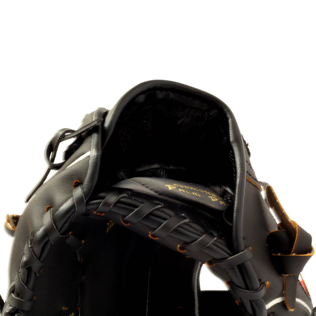 JL-125 OUTFIELD PU Anfänger-Baseballhandschuh 12,5" Schwarz
